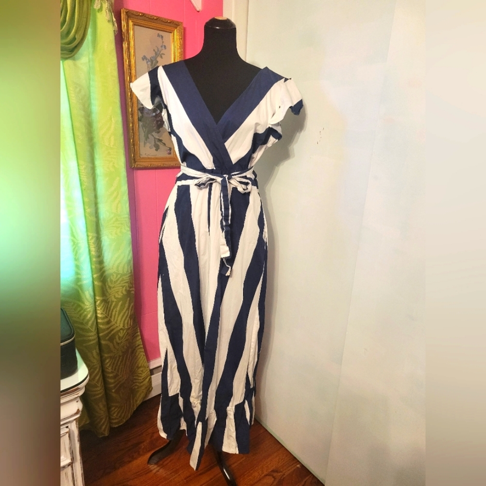 Summer striped dress